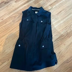 A new day black cargo vest